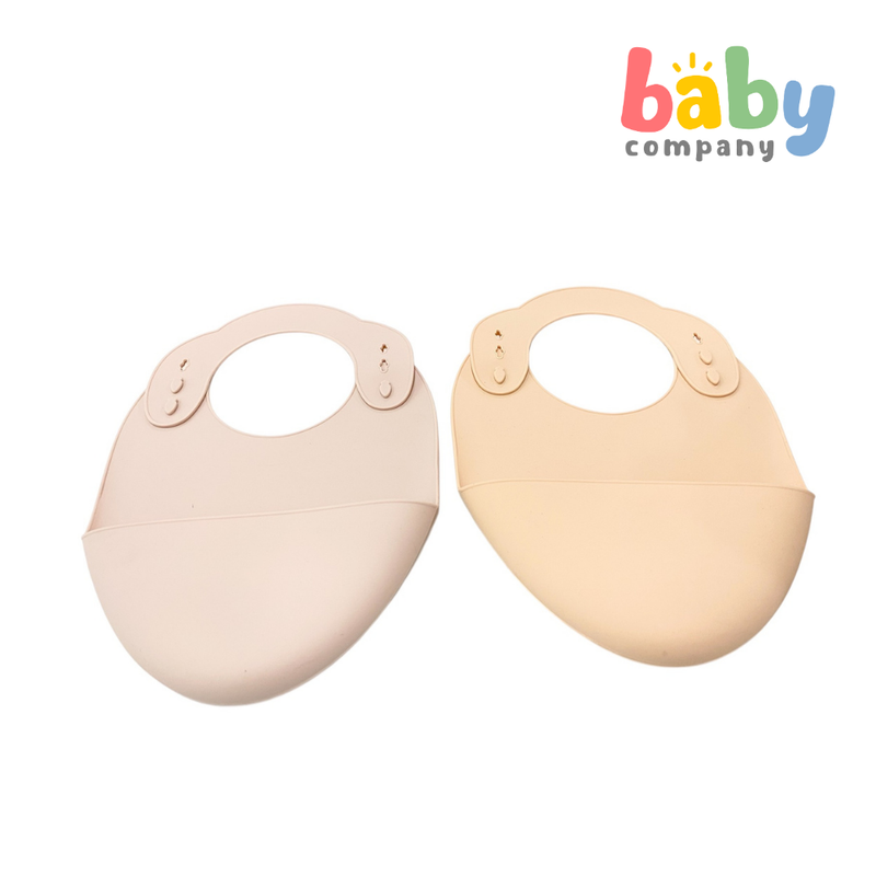 Peekaboo Silicone Bib Pack of 2