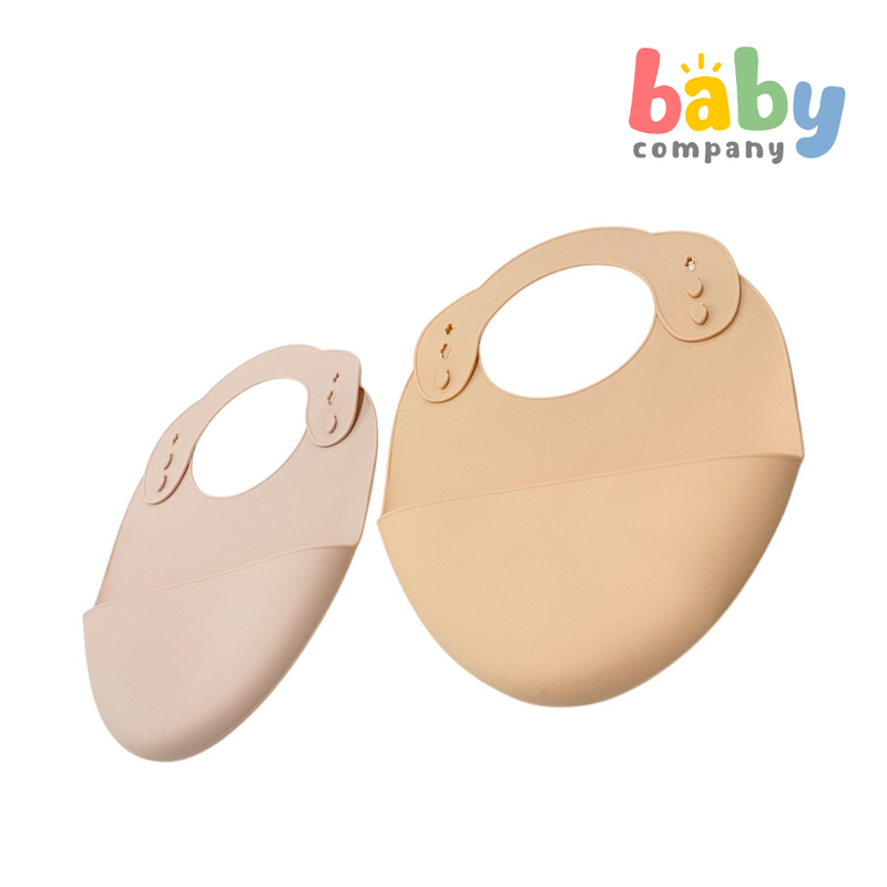 Peekaboo Silicone Bib Pack of 2