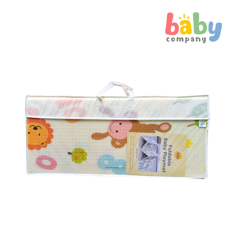 Baby Company Foldable Baby Playmat - Zoo