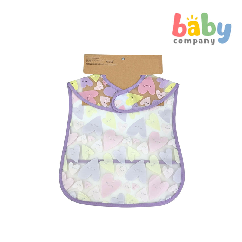 Mom & Baby Easy Clean Bib - Hearts