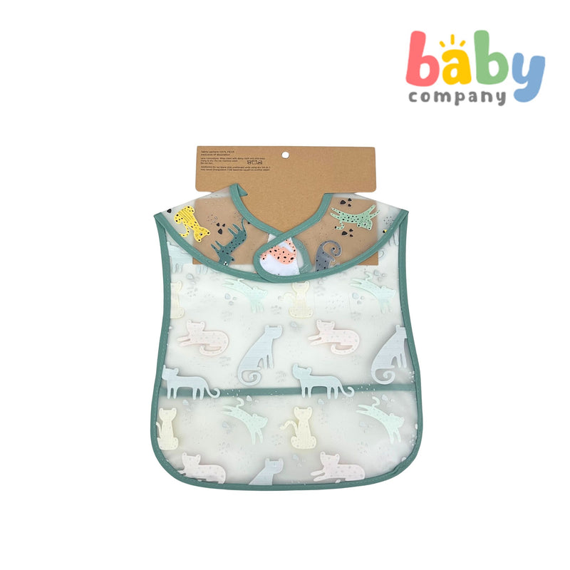 Mom & Baby Easy Clean Bib - Cat