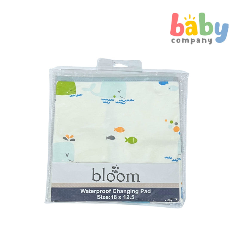 Bloom Baby Waterproof Changing Pad - Blue