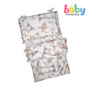 Bloom 6pcs 28x52 Crib Bedding Set - Monkey