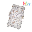 Bloom 6pcs 28x52 Crib Bedding Set - Monkey