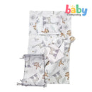 Bloom 6pcs 24x42 Crib Bedding Set - Monkey
