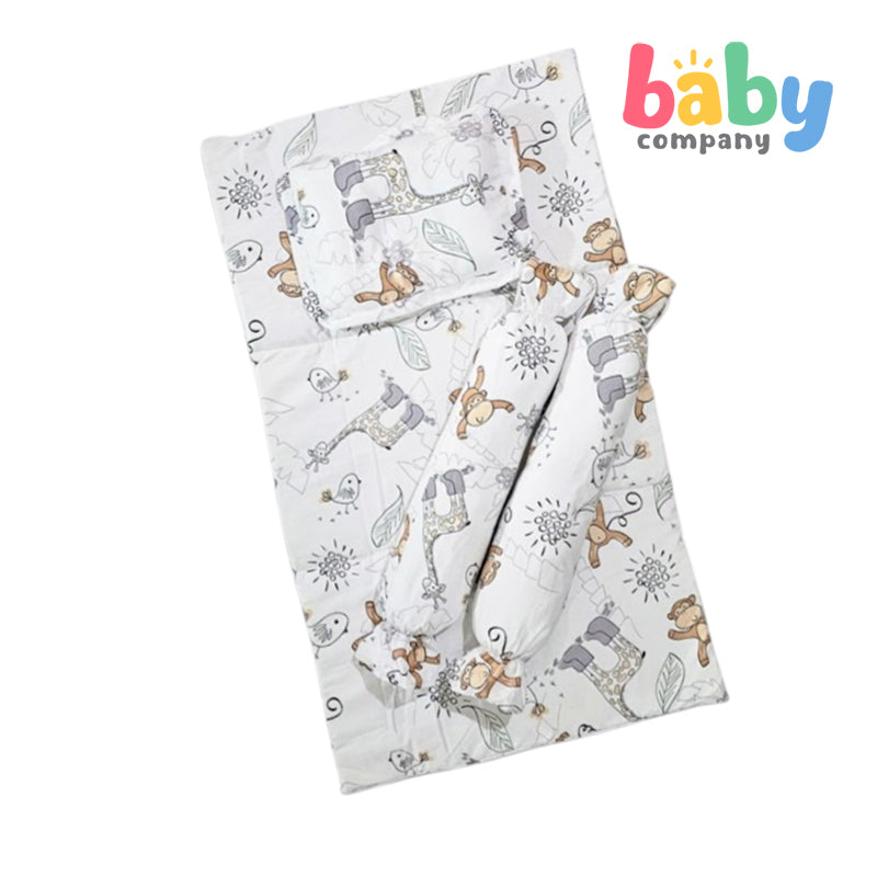 Bloom 4pcs 28x41 Crib Bedding Set - Monkey