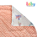 Bloom Baby 2 Layer Mink Blanket - Pink
