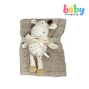 Bloom Baby Knitted Blanket With Plush Toy Set - Giraffe