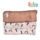Bloom 2-Packs Muslin Cloth - Pink/Unicorn
