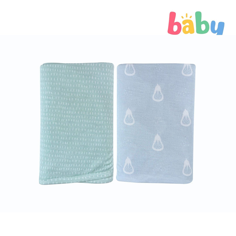 Bloom Baby Bamboo Jersey Wrap 2pc Set - Boy