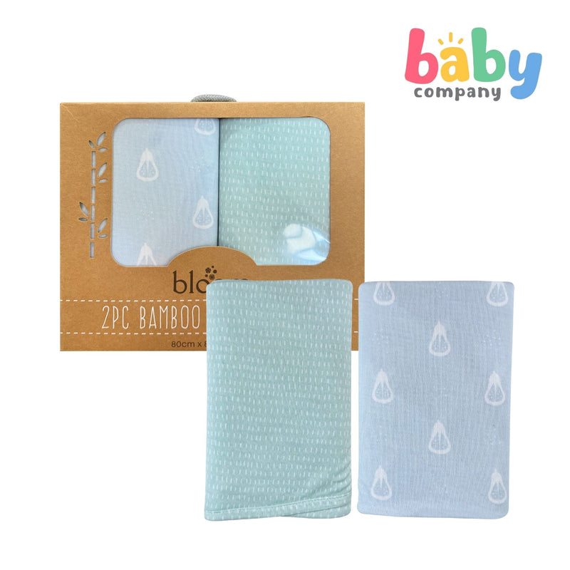 Bloom Baby Bamboo Jersey Wrap 2pc Set - Boy