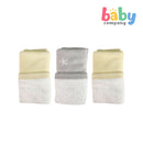 Bloom Baby Bamboo Face Washcloth 3pc - Neutral