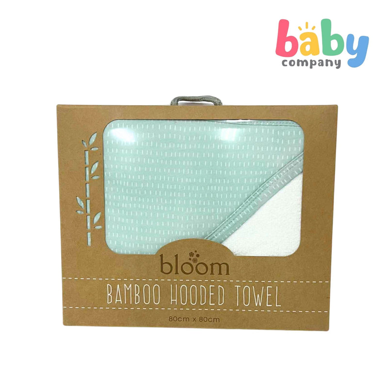 Bloom Baby Bamboo Hooded Towel - Boy