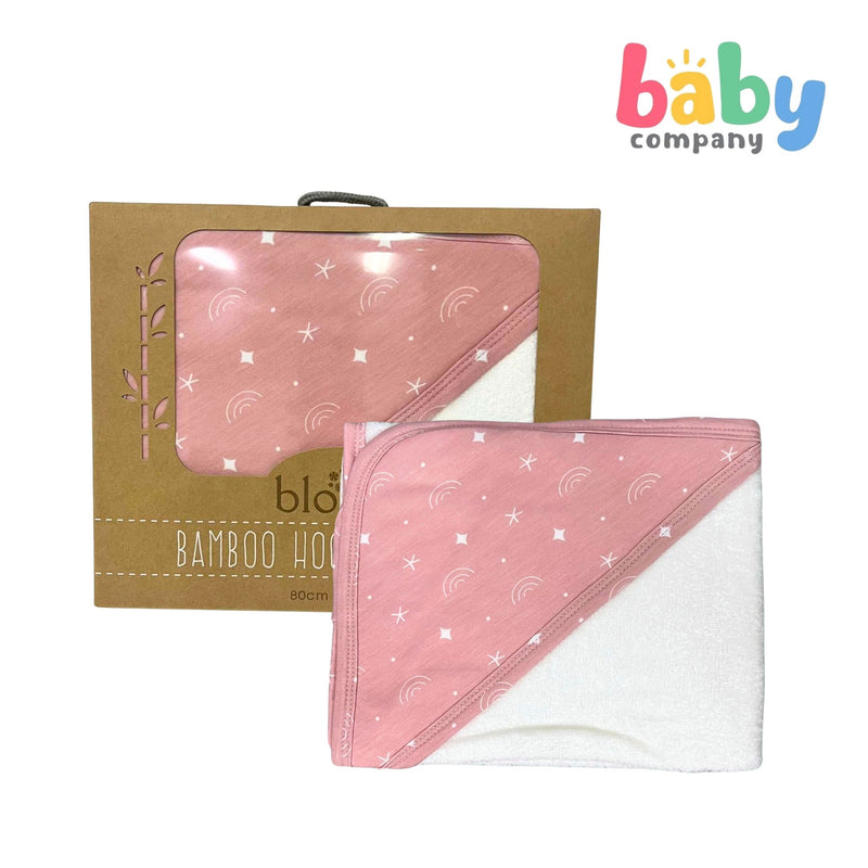 Bloom Baby Bamboo Hooded Towel - Girl