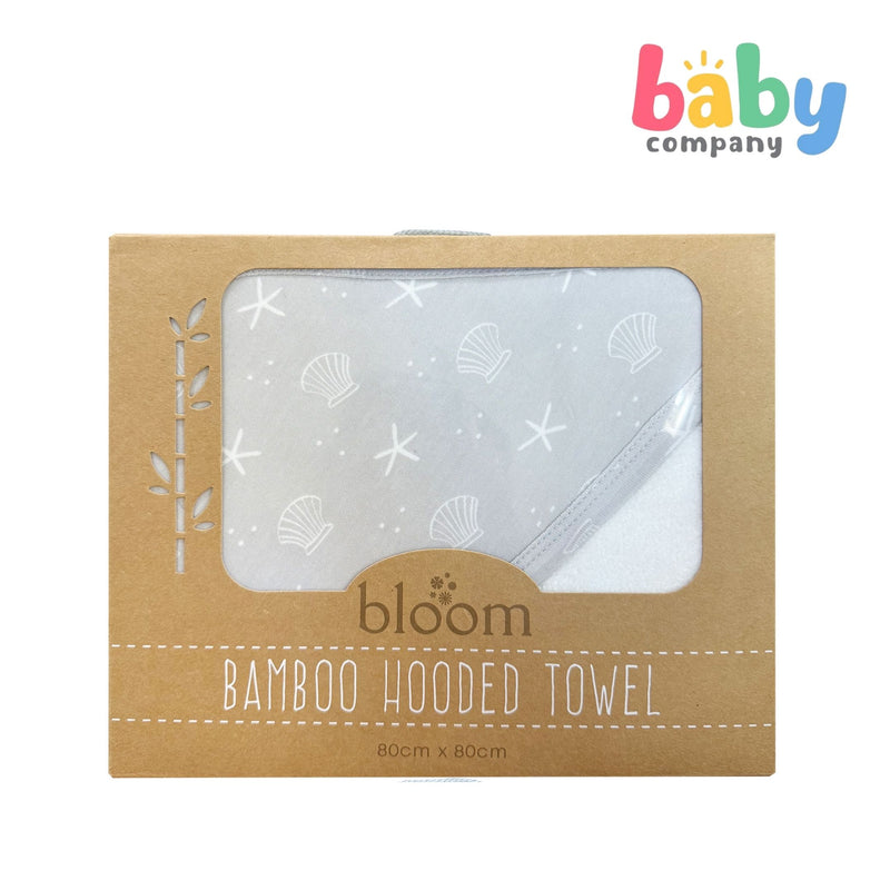 Bloom Baby Bamboo Hooded Towel - Neutral