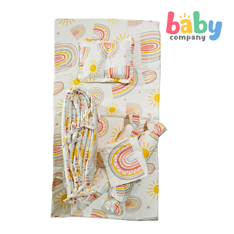 Bloom 6pcs 28x52 Bedding Set - Rainbow