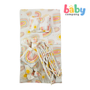 Bloom 6pcs 24x42 Bedding Set - Rainbow
