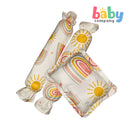 Bloom Bolster & Pillow - Rainbow