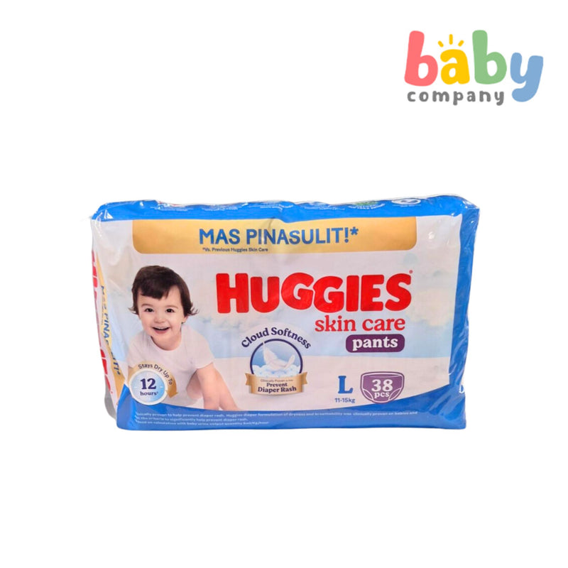 Huggies Dry Pants Skin Care Diaper - Large, 38 pads