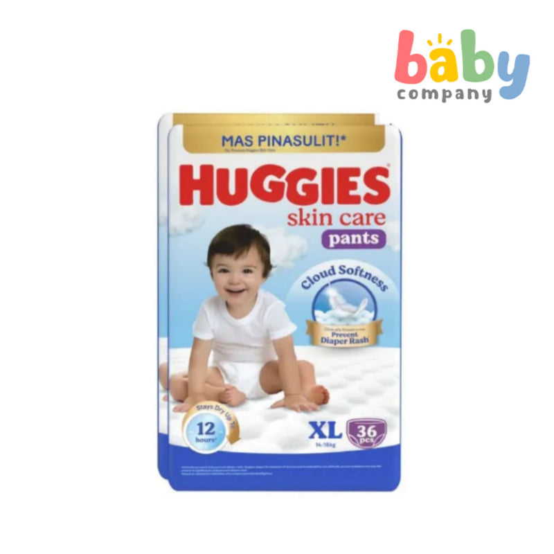 Huggies Dry Pants Skin Care Diaper - XL, 36s, Pack of 2