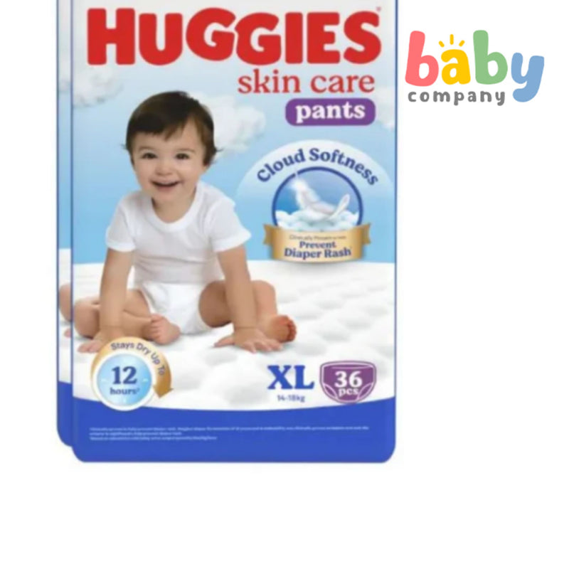 Huggies Dry Pants Skin Care Diaper - XL, 36s, Pack of 2