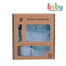 Little Sprout Blossom Feeding Set - Blue
