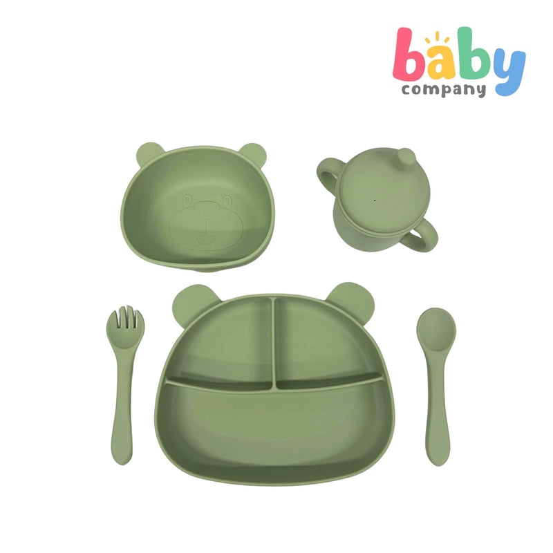 Little Sprout Blossom Feeding Set - Green