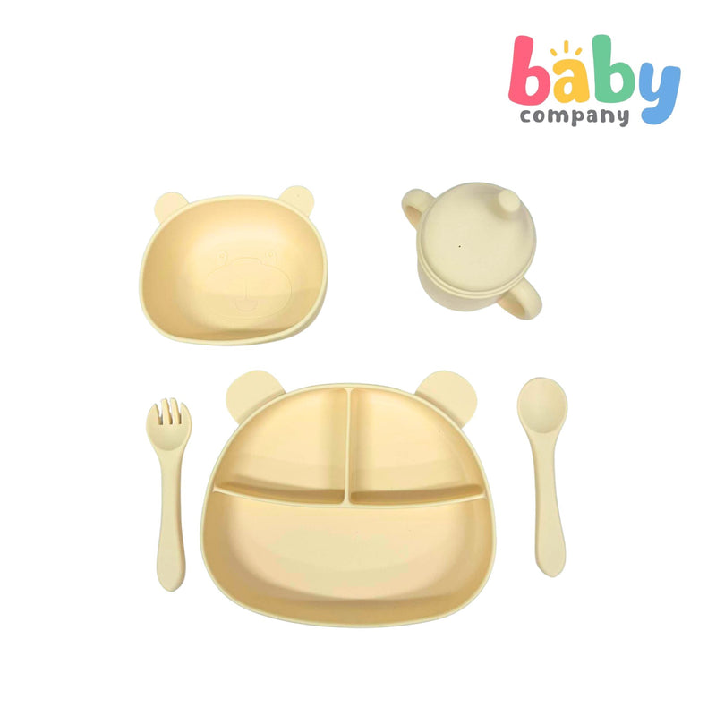 Little Sprout Blossom Feeding Set - Yellow