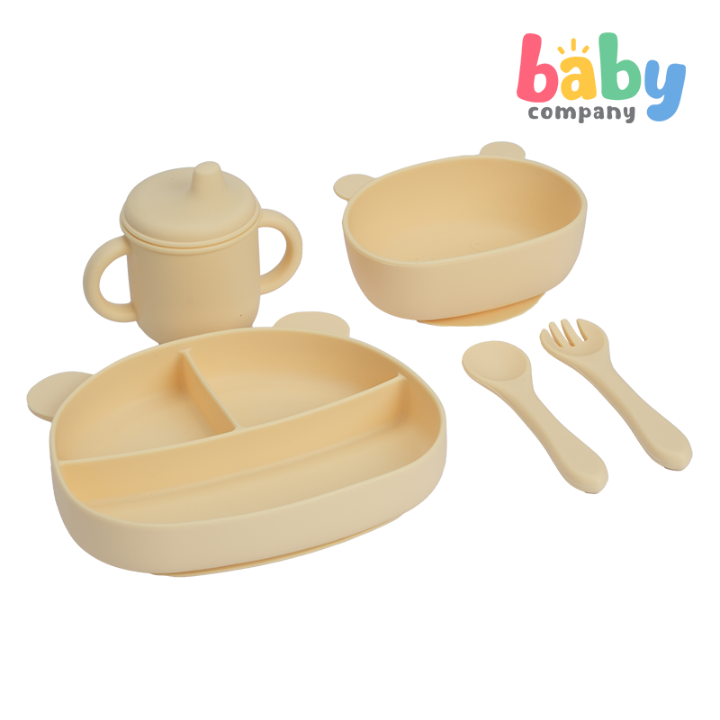 Little Sprout Blossom Feeding Set - Yellow