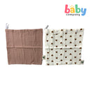 Little Sprout 2pcs Soft Care Washcloth - Heart