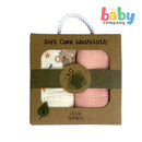 Little Sprout 2pcs Soft Care Washcloth - Moon