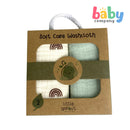 Little Sprout 2pcs Soft Care Washcloth - Rainbow
