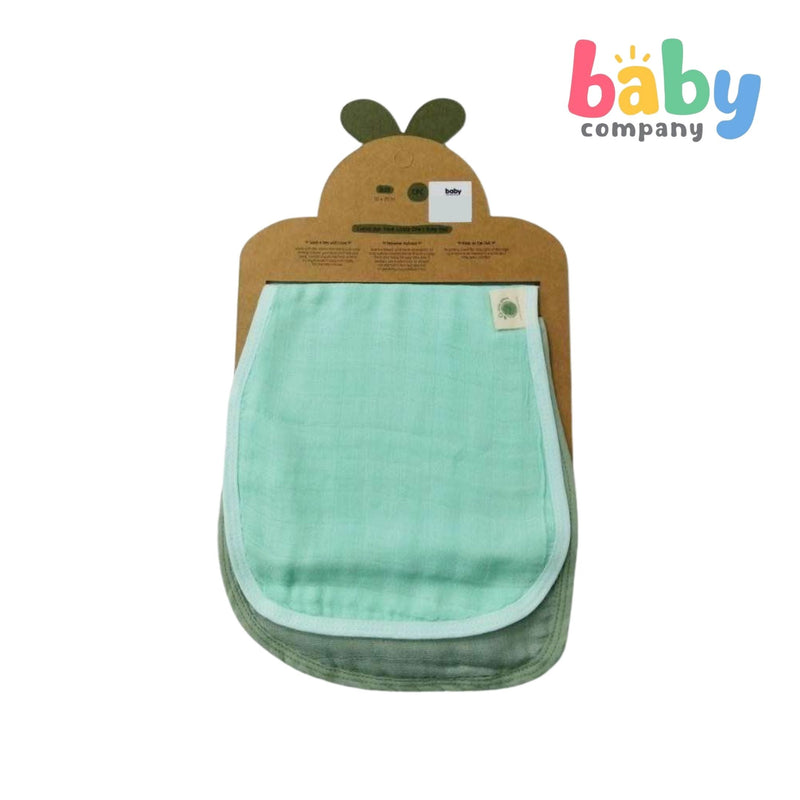 Little Sprout 2pcs Burp Buddies Bamboo - Green