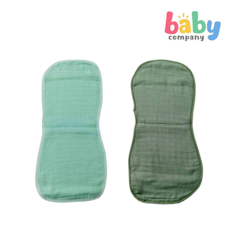 Little Sprout 2pcs Burp Buddies Bamboo - Green