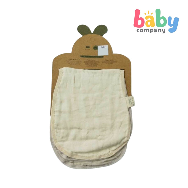 Little Sprout 2pcs Burp Buddies Bamboo - Cream