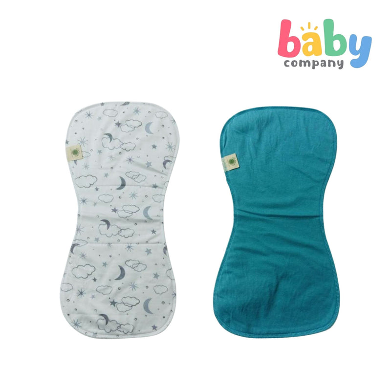 Little Sprout 2pcs Burp Buddies - Clouds