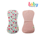 Little Sprout 2pcs Burp Buddies - Floral Pink