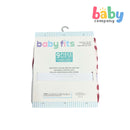 Babyfits 9 Piece Baby Bath Towel Set - Apple