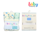 Babyfits 9 Piece Baby Bath Towel Set - Clouds