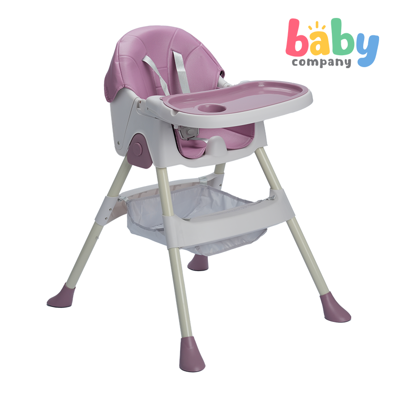 Baby Company High Chair For Babies 6 months+ - Pink