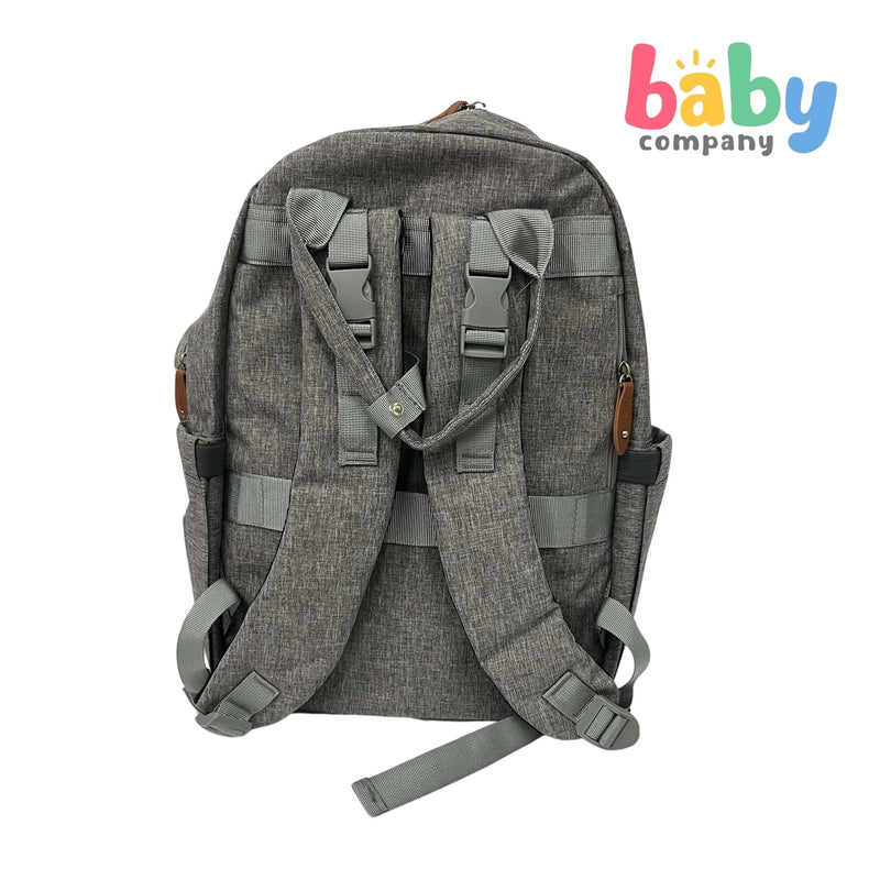 Baby Company Travel Backpack with Diaper Changing Pad - Gray