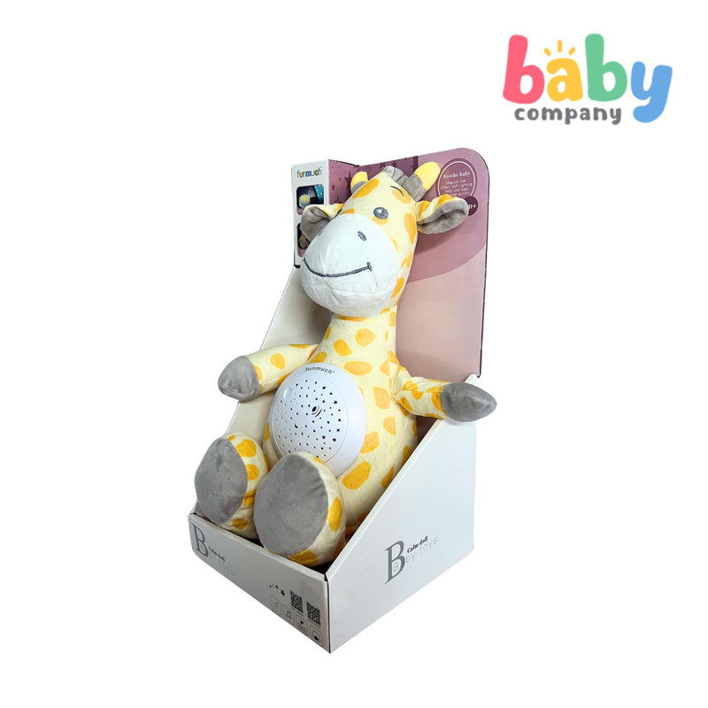 Funmuch 2 in 1 Baby Calming Doll Projector Toy - Giraffe