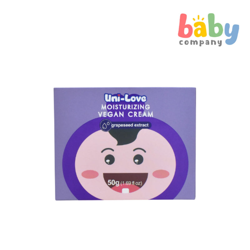 Uni-Love Moisturizing Vegan Cream with Grapeseed Extract - 50g