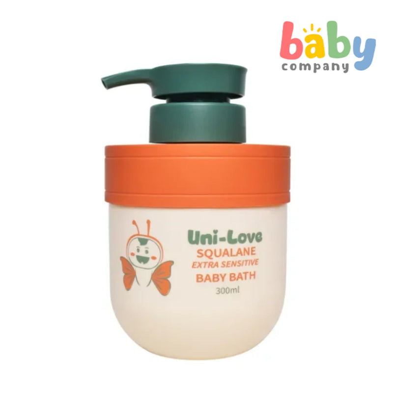 Uni-Love Squalane Extra Sensitive Baby Bath - 300ml