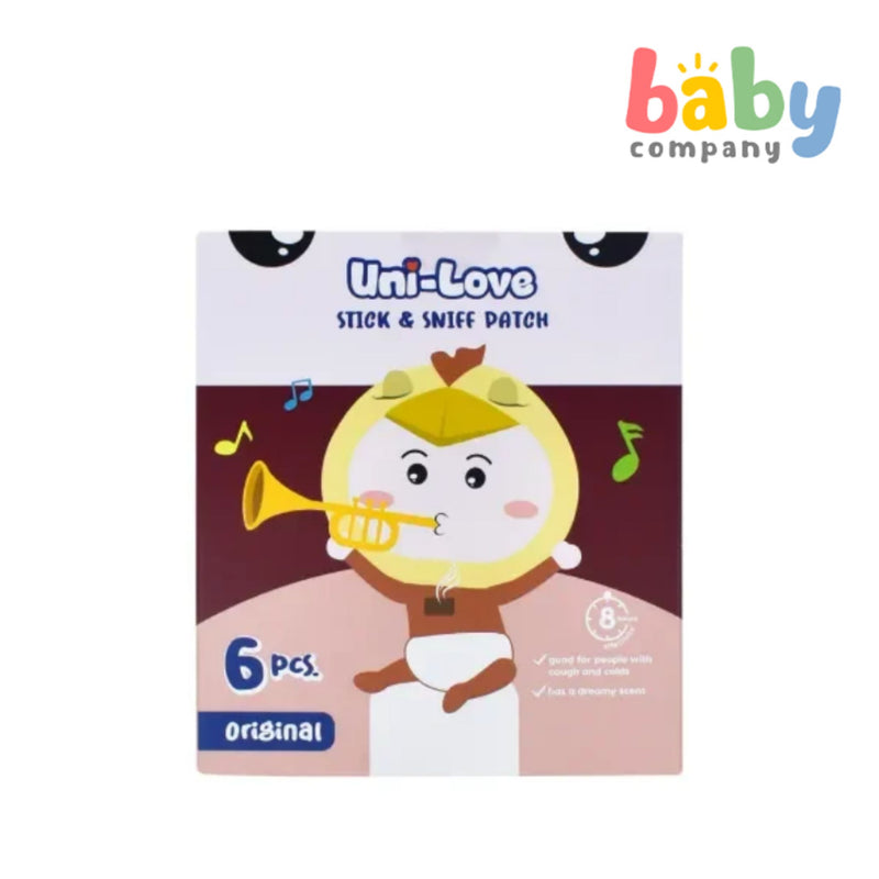 Uni-Love Stick & Sniff Patch for Babies - Pack of 6