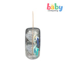 Mom & Baby Silicone Pacifier Pack of 2 - Blue and White