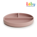 Mushie Silicone Suction Plate - Blush