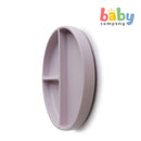 Mushie Silicone Suction Plate - Soft Lilac