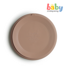 Mushie Silicone Suction Plate - Natural