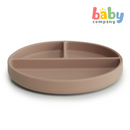 Mushie Silicone Suction Plate - Natural